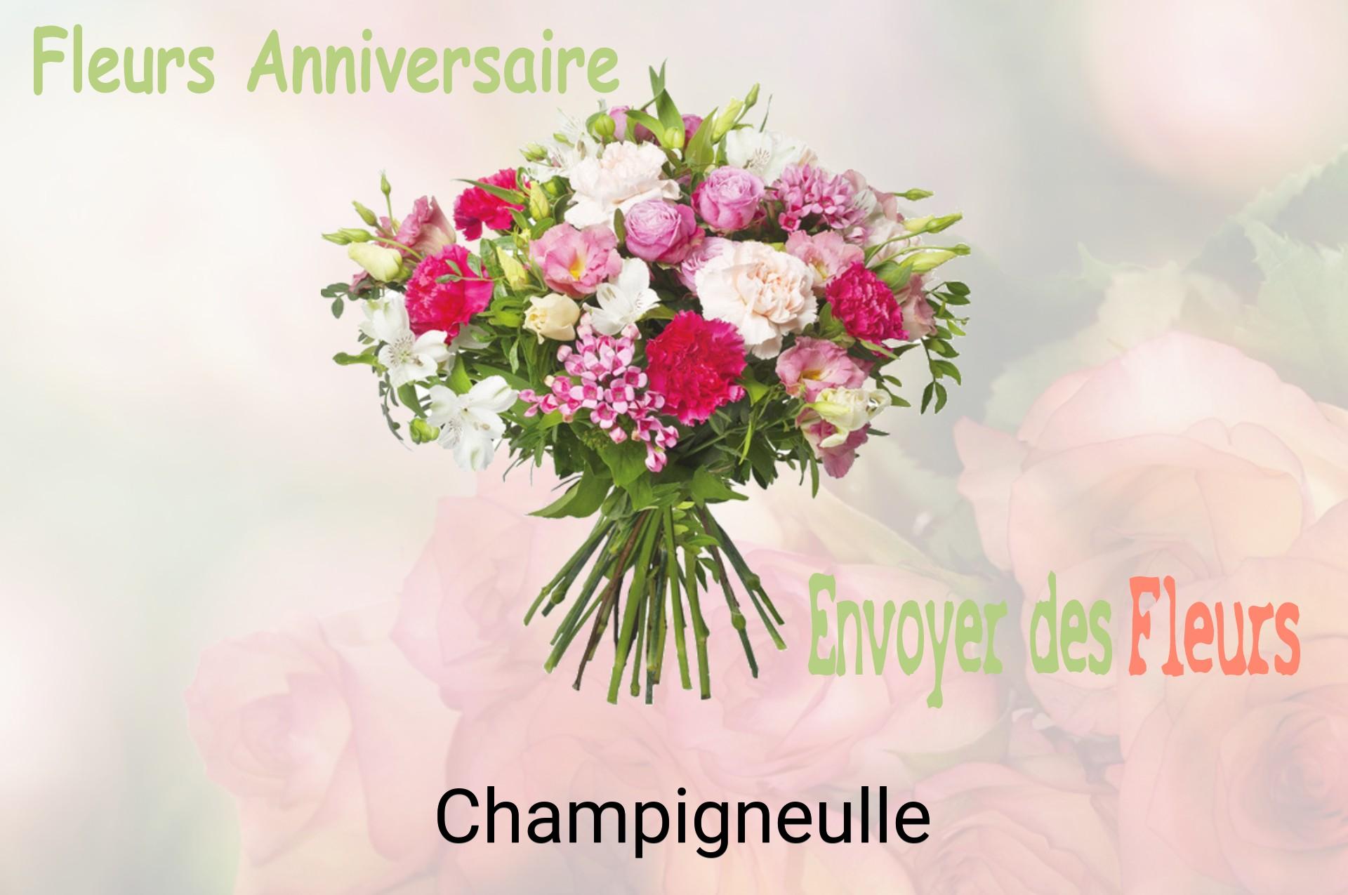 Bouquet de fleurs d’anniversaire livré à Champigneulle